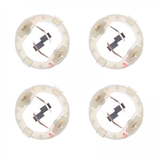 Escobillas de carbón,4 piezas Escobillas de carbón blancas Reemplazar motor Rs550,Escobillas de carbón Cepillo de cobre Taladro de carga Rs550,Escobillas de carbón Destornillador eléctrico