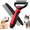 Red, variant on FAISID Pet Grooming Combo - Blue Deshedding Brush Undercoat Rake with Metal Comb for Detangling and Dematting Long, Matted Fur on Cats and Dogs