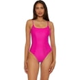 thumbnail image 2 of BECCA by Rebecca Virtue womens  Monte Carlo One-Piece, m, Pink, 2 of 6