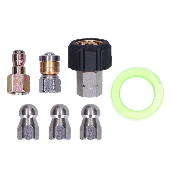 Manguera de Limpieza de Drenaje, Kit de Jetter de Alcantarillado Fuerte Estándar de Alta Npt1/4 Hilo 10 Metro Flexible Para Interiores Exteriores para La Industria