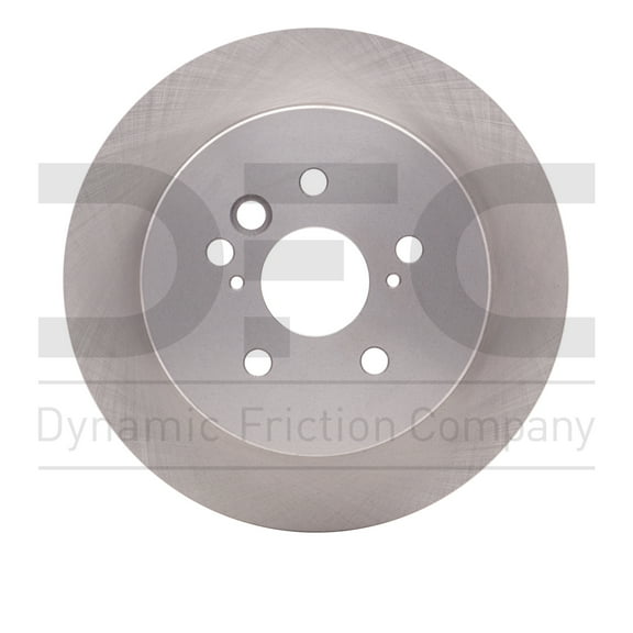 Rear Dynamic Friction Company Disc Brake Rotor 600-76132 (1) For 2004-2005 Toyota RAV4