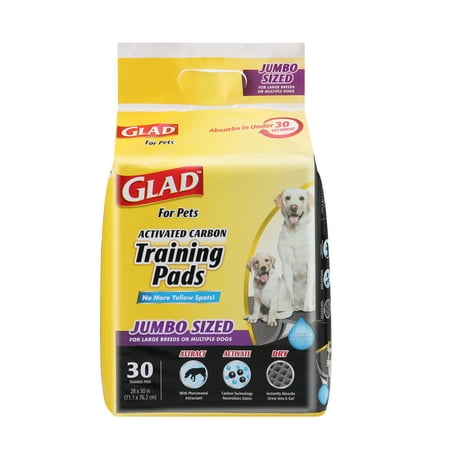 UPC: 0742797783543 | Glad for Pets Jumbo Activated Carbon Training Pads For Large Breeds  30 Count