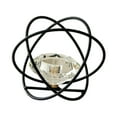 thumbnail image 2 of Dualoai Candlestand Modern Tea Light Candle Stand for Anniversary Wedding Decoration black, 2 of 9