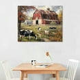 thumbnail image 3 of ONETECH Memories on the Farm Canvas Wall Art Print, Barn Artwork, 3 of 5