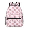 thumbnail image 1 of Disketp Pink Disco Ball Mochila Estampada para Hombre y Mujer – Mochila Ligera Clásica con Múltiples Bolsillos para Universidad, Trabajo y Viajes-One Size, 1 of 5