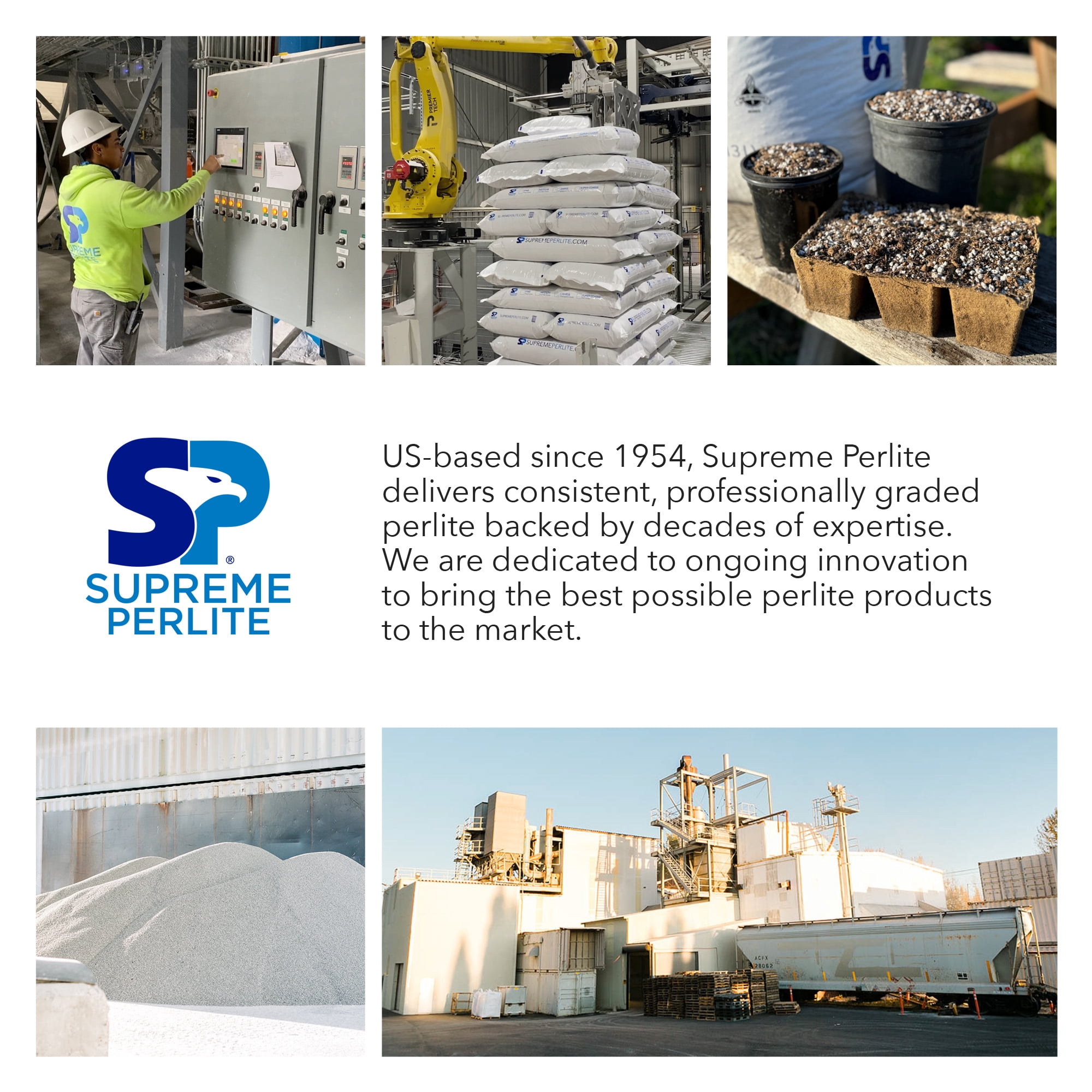 Supreme Perlite Super Coarse Horticultural Perlite for Potting Soil Mixes, 4 Cu Ft Bag