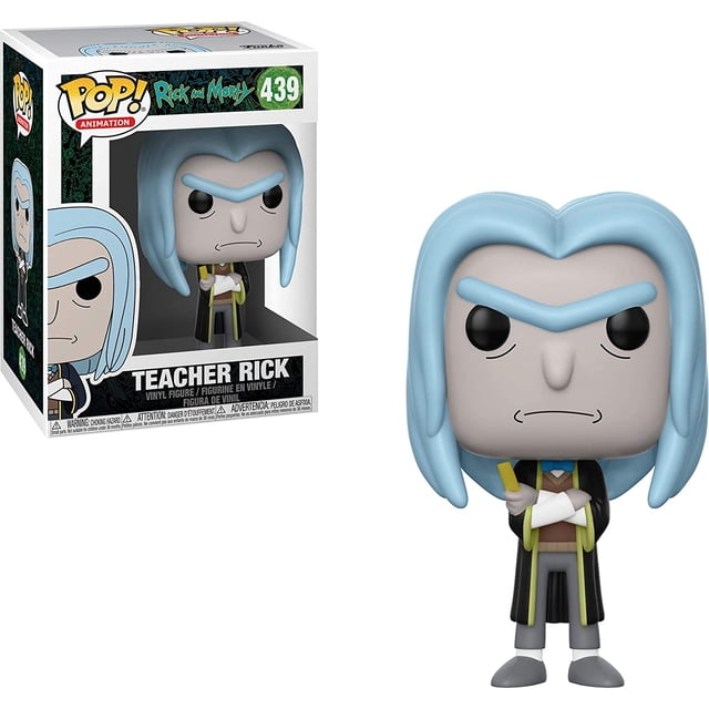 Funko 35590 ¡Pop! Animación: Rick & MortyProfesor Rick, Multicolor