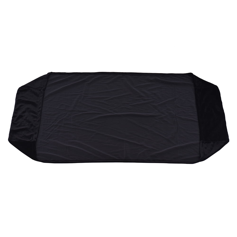 Keyboard Cover,76 Keys Electronic Piano Keyboard Dust Cover Black Soft Cloth Anti-Dust Protector Washable