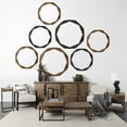 thumbnail image 6 of Petite Black Metal Geometric DÃ©cor Piece, 6 of 6
