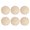 Beige, variant on AOOOWER Family meal table liners with textile face for counter dining use