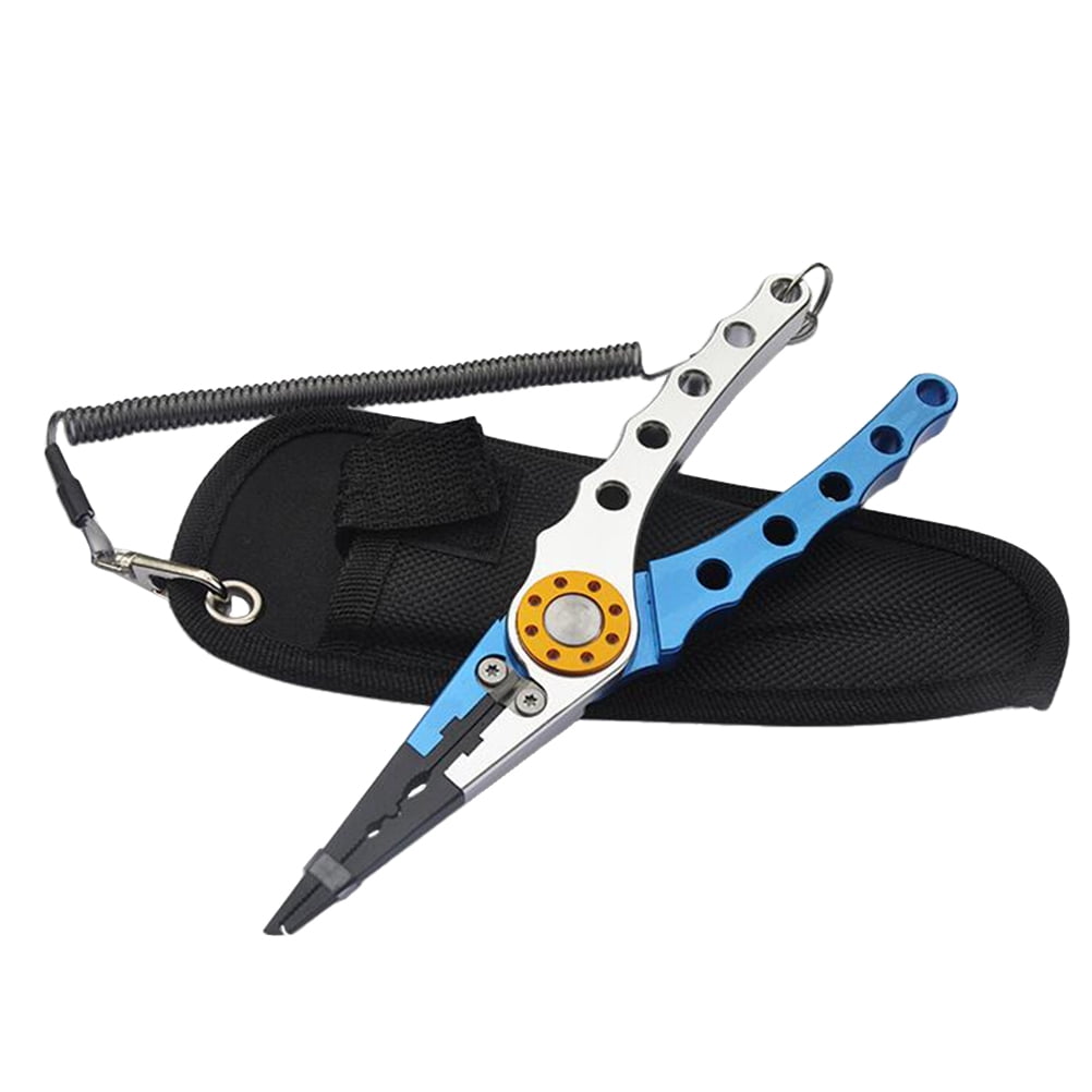 HT1005 Fishing Pliers Aluminum Lure Clamp Multifunctional Fishing