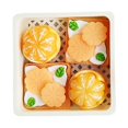 thumbnail image 3 of kusrkot Fruit Basket Figurines Dollhouse Kitchen Miniature orange White, 3 of 9