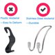 thumbnail image 4 of Scienceny 2 uds ganchos para asiento de coche perchas universales para reposacabezas de asiento trasero de coche organizadores de perchas para coche Vehículos, repuestos y accesorios Mis No.1 Scienceny VI008818-01, 4 of 6