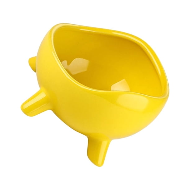 Inteprter Bandeja decorativa: complemento elegante y práctico para cualquier sala de estar Bandeja de almacenamiento y decoración de regalos Almacenamiento y organización del hogar amarillo grande