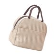 thumbnail image 3 of SHOWERORO Meal Prep Lunch Bag Beige Food Preservation For Daily Use 1Set, 3 of 7