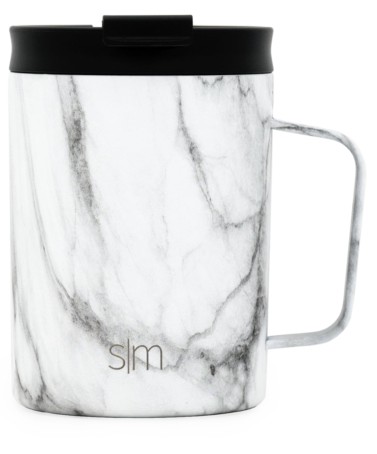 1pc White Black Mug Tea Cup Simple Water Cup Coffee - Temu