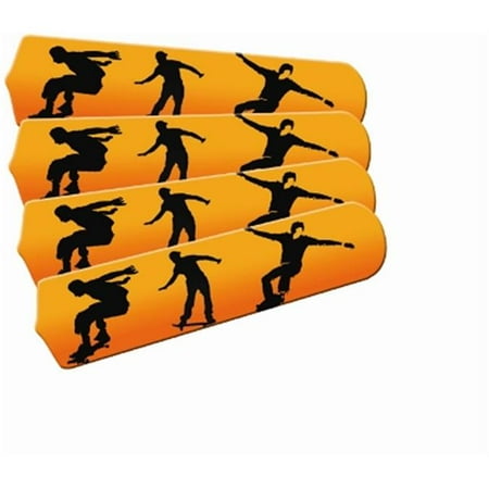 

Kids Radical Skateboards 42 In. Ceiling Fan Blades Only