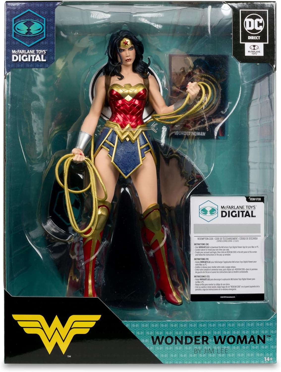 McFarlane Digital Wonder Woman Jim Lee 1:6 Statue & NFT
