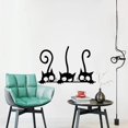 thumbnail image 3 of Pegatinas decorativas para baño, pegatinas de pared de gatitos, pegatinas de gato para ventanas, calcomanías, decoraciones, pegatinas para habitaciones infantiles, 3 of 7