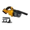 thumbnail image 2 of Aspiradora de mano inalámbrica, limpiador de Interior automotriz compacto y portátil, potente succión fuerte para el hogar, coche, barco, alfombra y Amarillo, 2 of 8