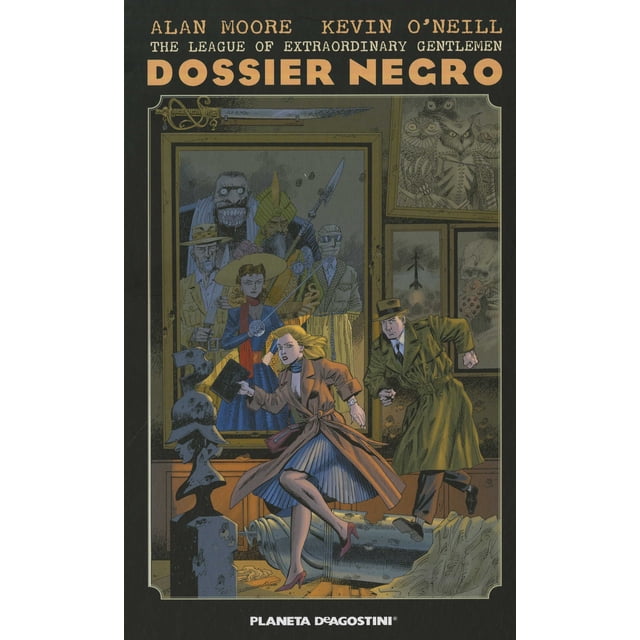 THE LEAGUE OF EXTRAORDINARY GENTLEMEN COMICS MEXICO Dossier Negro ALAN MOORE