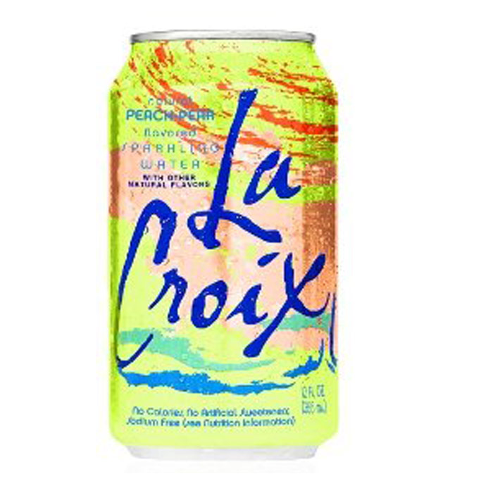 La Croix Sparkling Water, Can, Peach / Pear 12 oz. 12Count (Pack of 2