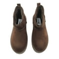 thumbnail image 4 of Glaze Women Winter Slip On Warm Fur Suede Snow Ankle Boots Slipper 2 Inch Sole, 4 of 6