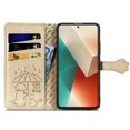 thumbnail image 3 of Funda Cartera FOXDOCK para Xiaomi Redmi Note 13 4G , Flip PU con Relieve de Gatos y Perros, Tarjetero y Soporte, 3 of 6