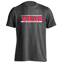 University of Houston Cougars Dad Proud Parent Short Sleeve T-Shirt