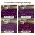 thumbnail image 7 of ODIKA 5'x7' Washable Area Rug Non-Slip, Chair-Friendly Optical Abstract Geometric Interlocking Hexagon Gamer Illusion for Dining Room, Under Table, Home Office, 7 of 7