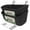 Black, variant on CSChome Chicken Feed Trough Hanging Chicken Feed Trough 2Pcs BPA-Free Plastic Chicken Feeder Waterer Large Capacity Livestock Poultry Feeding Trough