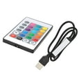 thumbnail image 4 of Light Strip Controller, Highly Compatible High Sensitivity Easy Assembly RGB Light Strip Control Box  Connection  For 4 Pin Strip Lights For Party, 4 of 8