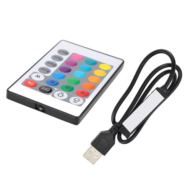 Control remoto de tira de luz, controlador de luz RGB USB Bluetooth VRGB Caja de control de tira de luz RGB Diseño personalizado