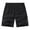 Black, variant on Men's Athletic Running Workout Shorts 11 inches Swim Trunks with Ziper Pockets Quick Dry Lightweight