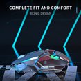 thumbnail image 4 of Souris de Jeu Filaire MK800 avec 7 Boutons Programmables, Puce E-Sports A6653, 6 DPI Réglables (800-6400), Rétroéclairage RGB 16,8 Millions, Design Amovible, Interrupteurs de Cycle 20 Millions - Compatible, 4 of 7