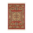thumbnail image 3 of Unique Loom Sahand Collection Area Rug (2' x 3' 1" Rectangle Red/Light Blue), 3 of 6