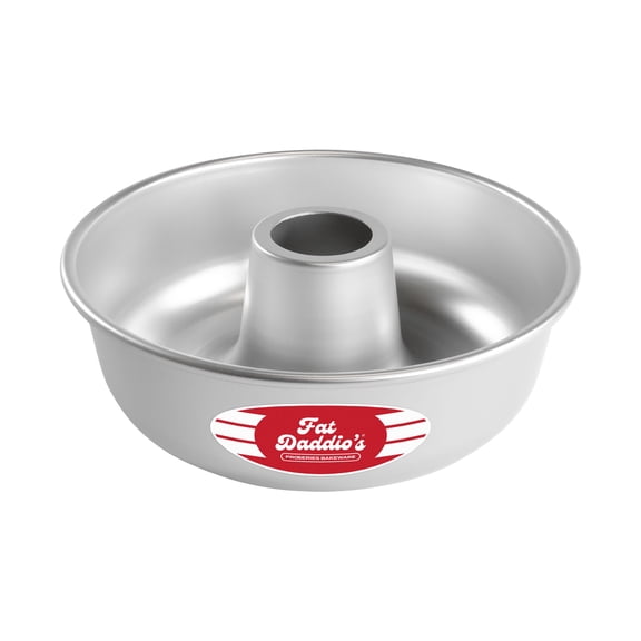 Fat Daddio's RMP-7 Anodized Aluminum Ring Mold Pan, 7 x 2 3/8 inch, Silver