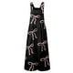 thumbnail image 5 of Mono con bolsillos estampados para mujer 2025, sin mangas, corte regular con estampado elegante, versátil para ocasiones informales/formales, 5 of 6