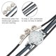 thumbnail image 4 of Relojes para Mujeres, Diamantes de imitación, Correa PU, Esfera Redonda, Pulsera Cuarzo(Negro) Ecomeon no, 4 of 5