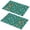 Pioneer Flower Floral-1, variant on Placemat, Pioneer Flower Floral Print Pattern Place Mats Table Mat Set Of 2, PVC Washable Placemats for Party Kitchen Dining Decoration, 18x12 Inch, Fade Resistant