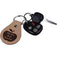 thumbnail image 3 of World's Best Teacher Genuine Leather Key Chain - Great Gift for your Favorite Teacher or as Birthday or Christmas Gift for Teachers, 3 of 4
