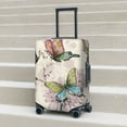 thumbnail image 6 of Hirioo Flying Butterflies-1 for Elasticity Suitcase Cover (No luggage Included) Durable Luggage Protector Fits 18-32 Inch Luggage-Large, 6 of 7
