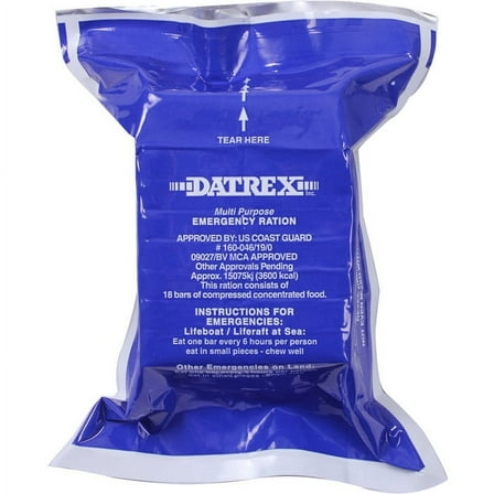Datrex - Blue Emergency Food Ration 3600 Calorie Bars