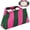 Green + Rose Pink, variant on Empty Mahjong Tile Bag for 166 American Tiles Woven Clutch Purses for Women for Summer Beach Vacation, Evening Party & Game Lover Gifts