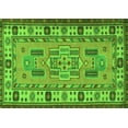 thumbnail image 1 of Ahgly Company Indoor Rectangle Oriental Green Traditional Area Rugs, 4' x 6', 1 of 1