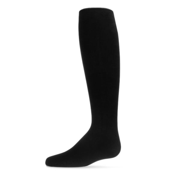 MeMoi  Flocked Back Seam Opaque Tights - Girls - Female, 8-10, Black