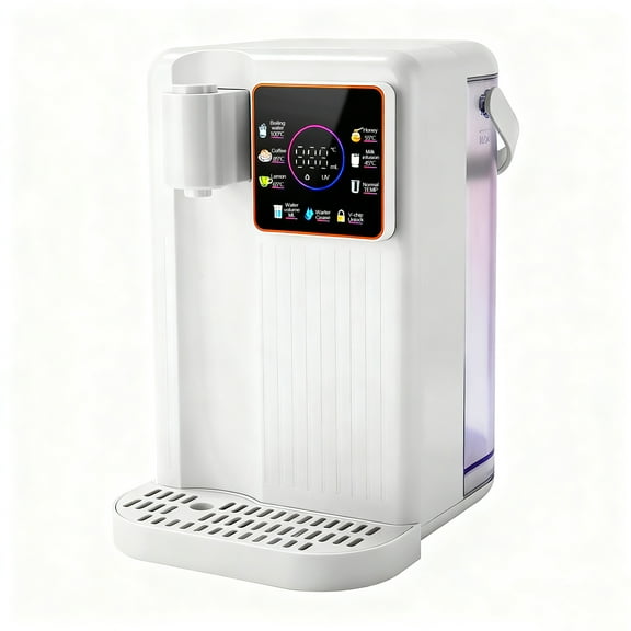 YILIFEIDA Instant Hot Water Dispenser, Countertop Boiling Water Dispenser with Adjustable 6 Temperatures & 8 Water Volumes,119oz Removable Water Tank, Touchscreen & Child Lock for Home