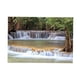 thumbnail image 1 of Cartel de paisaje de acuario de cascada / montaña / corriente Fondo de 61x41cm Gloria Vinilo decorativo pecera, 1 of 9
