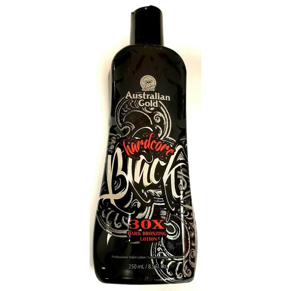 Australian Gold Hardcore Black 30X Bronzer Tanning Lotion