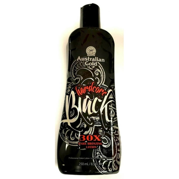Australian Gold Hardcore Black 30X Bronzer Tanning Lotion